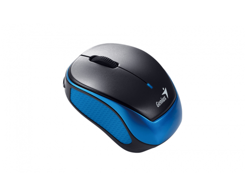 Мышь беспроводная Micro Traveler 9000R V3 синий/чёрный (Blue), встроенная перезаряжаемая Li-polymer battery ( 240mAh) new package