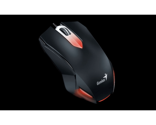 Мышь Genius Gaming Mouse X-G200 ( Cable, Optical, 1000 DPI, 3bts, USB ) Black