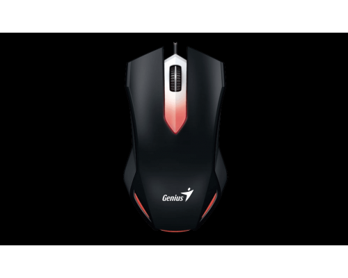 Мышь Genius Gaming Mouse X-G200 ( Cable, Optical, 1000 DPI, 3bts, USB ) Black