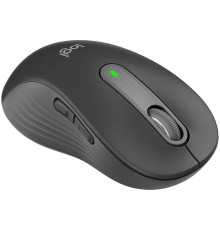 Мышь беспроводная Logitech Signature M650 L Wireless Mouse - GRAPHITE - BT - N/A - EMEA - M650 L LEFT (M/N: MR0091 / CU0021)                                                                                                                              