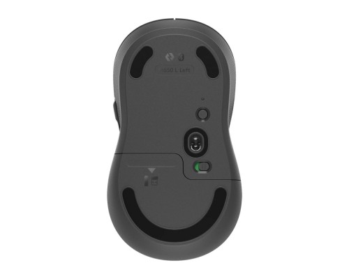 Мышь беспроводная Logitech Signature M650 L Wireless Mouse - GRAPHITE - BT - N/A - EMEA - M650 L LEFT (M/N: MR0091 / CU0021)