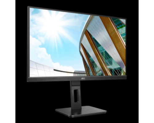 Монитор LCD 27'' [16:9] 2560х1440(WQHD) IPS, nonGLARE, 300cd/m2, H178°/V178°, 1000:1, 50M:1, 16.7M, 4ms, VGA, 2xHDMI, DP, USB-Hub, Height adj, Pivot, Tilt, Swivel, Speakers, 3Y, Black