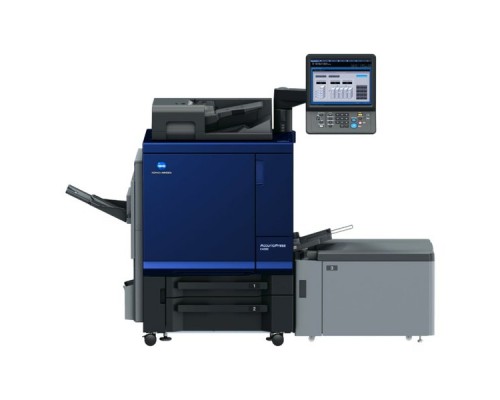 МФУ Konica Minolta AccurioPrint C4080 (А3, цветное, 81 ppm, SRА3, Duplex, Gigabit Ethernet, лотки 1х500л,1х1000л, контроллер Emperon, без крышки, без тонера)