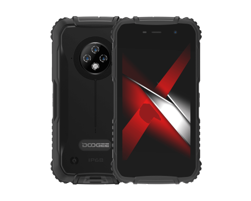 Смартфон Doogee S35 Mineral Black, 5'' 18:9 720x1280, 4х1.8 ГГц, 4 Core, 3GB RAM, 16GB, up to 256GB flash, 13 МП+2 МП+2 МП/5Mpix, 2 Sim, 2G, 3G, LTE, BT v5.0, Wi-Fi, GPS, Micro-USB, 4350 мА·ч, Android 10, 189g, 152,65 ммx80.3 ммx15,7 мм