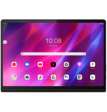 Планшет Lenovo Yoga YT-K606F  13.0'' 2K(2160x1350) LTPS/Qualcomm 870 3.2GHz Octa/8GB/128GB/Adreno 650/WiFi ax/BT5.2/USB-C 3.1+8.0MP/10000mAh/11.7h/830g/Android 11/1Y/BLACK                                                                               