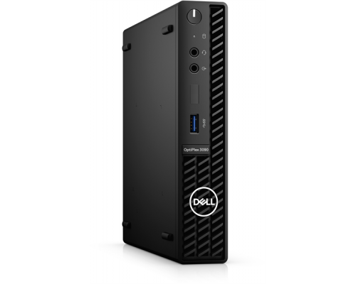 Пк Dell Optiplex 3090 Micro  Core i3-10300T (3.0 GHz) 8GB (1x8GB) DDR4 256GB SSD Intel UHD 630 W10 Pro+W11 Pro license TPM,2y Basic