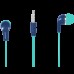 Наушники CANYON EPM-02 Stereo Earphones with inline microphone, Green+Blue, cable length 1.2m, 20*15*10mm, 0.013kg
