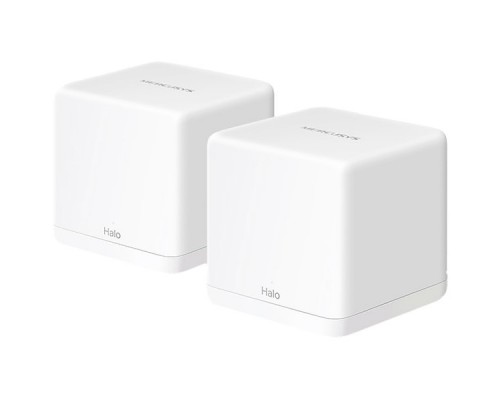 Маршрутизатор AC1300 Whole Home Mesh Wi-Fi SystemSPEED: 400 Mbps at 2.4 GHz + 867 Mbps at 5 GHzSPEC: 2 Internal Antennas, 2 Gigabit Ports per Unit (WAN/LAN auto-sensing)FEATURE: MERCUSYS APP, Router/AP Mode, One Unified Network, Seamless Roaming, E