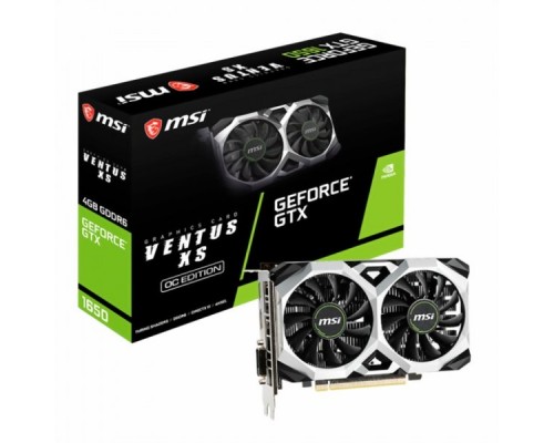 Видеокарта GTX 1650 D6 VENTUS XS OC GTX 1650 4GB 128bit GDDR6 RTL