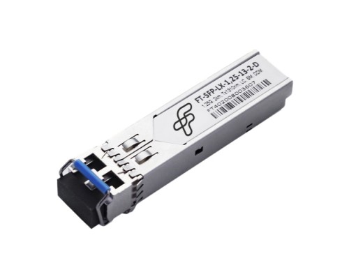 Трансивер FT-SFP-LX-1,25-13-2-D   Трансивер 1G, SFP, LC SMF 2km LX, 1310nm FP laser, Сделано в России (Реестр Минпромторга) (прошивка Cisco) OEM