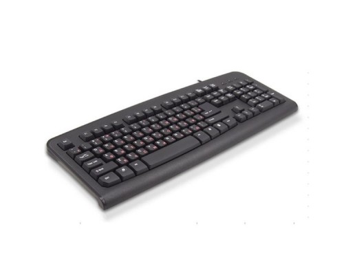 Клавиатуры Lime K-0494 RLSK USB Standart Black 104 keyboard with RUS/LAT keys and Special scroll key, Rus(red)/Lat(white),LOGO: LIME(logo color: white), brown box, cable: 1.5 m