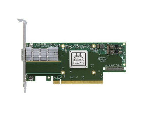 Сетевой адаптер MCX653105A-HDAT ConnectX-6 VPI adapter card, HDR IB (200Gb/s) and 200GbE, single-port QSFP56, PCIe4.0 x16, tall bracket