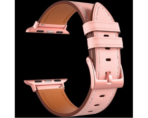 Кожаный ремешок для Apple Watch 38/40/41 mm LYAMBDA NEMBUS LWA-41-40-PK Pink