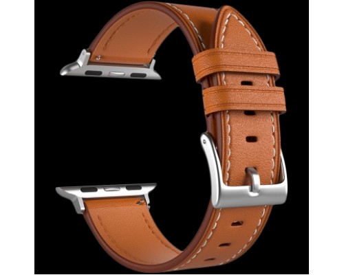 Кожаный ремешок для Apple Watch 38/40/41 mm LYAMBDA NEMBUS LWA-41-40-BR Brown