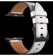 Кожаный ремешок для Apple Watch 38/40/41 mm LYAMBDA NEMBUS LWA-41-40-WH White                                                                                                                                                                             