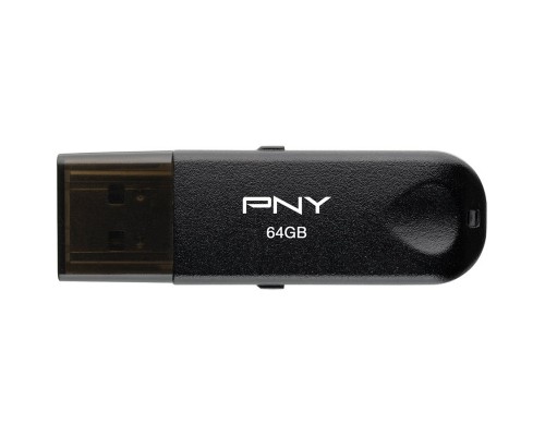 Память (USB flash) PNY 64GB ATTCLA USB 2.0 BLKTRNBLK