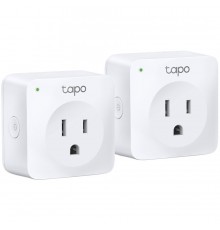 Набор из 2х умных розеток TP-Link Tapo P100 (2-pack), Mini Smart Wi-Fi Socket, Remote Control for Home Appliances, IEEE 802.11b/g/n, Bluetooth 4.2, Wi-Fi 2.4GHz, Android 4.4+, iOS 9.0+                                                                  