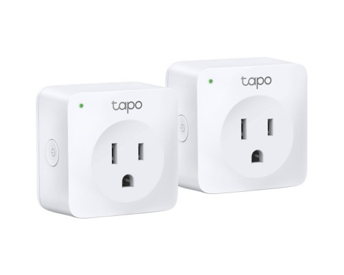 Набор из 2х умных розеток TP-Link Tapo P100 (2-pack), Mini Smart Wi-Fi Socket, Remote Control for Home Appliances, IEEE 802.11b/g/n, Bluetooth 4.2, Wi-Fi 2.4GHz, Android 4.4+, iOS 9.0+