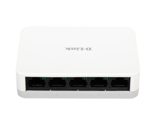 Коммутатор D-Link DGS-1005A/F1A, L2 Unmanaged Switch with 5 10/100/1000Base-T ports.2K Mac address, Auto-sensing, 802.3x Flow Control, Stand-alone, Auto MDI/MDI-X for each port, Plastic case.Manual + External