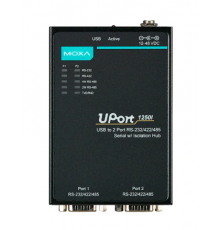 Преобразователь usb в serial UPort 1250I USB to 2-port RS-232/422/485,921.6Kbps,15KV ESD Protection,Isolation, mini DB9F-                                                                                                                                 