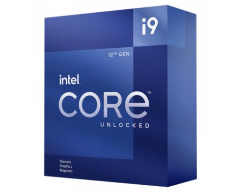 Процессор Core i9-12900KF BOX (Alder Lake, Intel 7, C16(8EC/8PC)/T24, Base 2,40GHz(EC), Performance 3,20GHz(PC), Turbo 5,10GHz, Max Turbo 5,20GHz, Without Graphics, L2 14Mb, Cache 30Mb, Base TDP 125W, Turbo TDP 241W, w/o cooler, S1700) (234221)