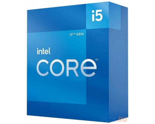 Процессор Core i5-12500 BOX (Alder Lake, Intel 7, C6(0EC/6PC)/T12, Performance Base 3,00GHz(PC), Turbo 4,60GHz, Max Turbo 4,60GHz, UHD 770, L2 7.5Mb, Cache 18Mb, Base TDP 65W, Turbo TDP 117W, S1700) (238564)