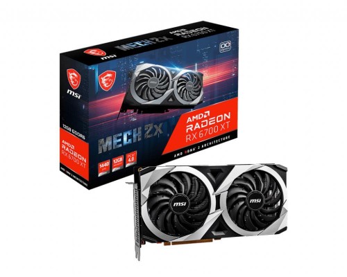 Видеокарта PCIE16 RX6700XT 12GB GDDR6 RX 6700 XT MECH 2X 12G MSI