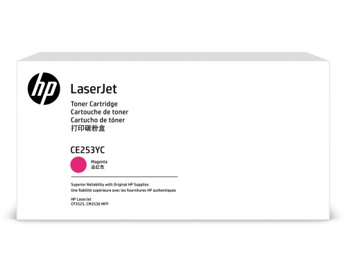 Картридж HP Contractual Magenta Optimized Original LaserJet Toner Cartridge (CE253YC)