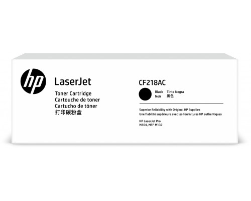 Картридж HP Black Contract Original LaserJet Toner Cartridge (CF218AC)