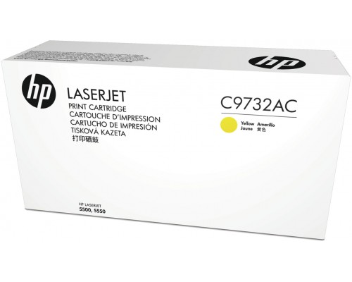 Картридж HP C9732AC Ylw Contr LJ Toner Cartridge