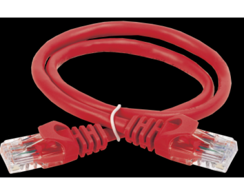 Патчкорд ITK Коммутационный шнур (патч-корд), кат.5Е UTP, 5м, красный