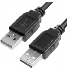 Кабель Greenconnect  0.3m USB 2.0, AM/AM, черный, 28/28 AWG, экран, армированный, морозостойкий                                                                                                                                                           