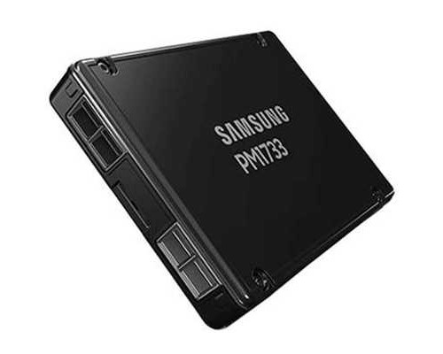 Накопитель Samsung SSD 1920GB PM1733 2.5 PCIe Gen4 x4/dual port x2 R/W 7000/2400 MB/s R/W 800K/100K IOPs DWPD1 5Y OEM updated controller