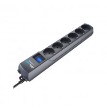 Сетевой фильтр Surge protector Pilot S Max (5 euros + 1GP), 15A/3.5kVA, automatic, 5 m, graphite                                                                                                                                                          