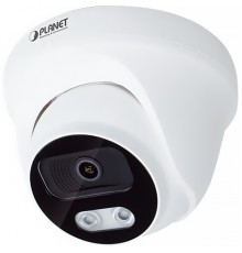 Камера IP видеокамера/ PLANET ICA-A4280 H.265 1080p Smart IR Dome IP Camera with Artificial Intelligence: Face Recognition (Face Detection, Tracking, Comparison), Intrusion, Loitering, Line Crossing, People Gathering Detection, 3.6mm Lens, SONY STARV