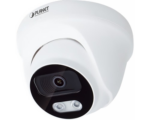 Камера IP видеокамера/ PLANET ICA-A4280 H.265 1080p Smart IR Dome IP Camera with Artificial Intelligence: Face Recognition (Face Detection, Tracking, Comparison), Intrusion, Loitering, Line Crossing, People Gathering Detection, 3.6mm Lens, SONY STARV