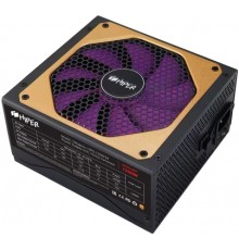 блок питания для ПК 1200 Ватт/ PSU HIPER HPG-1200FM (1200W 80+Gold, 14cm Fan, 220V input, Efficiency 90%, Modular, Black) BOX                                                                                                                             