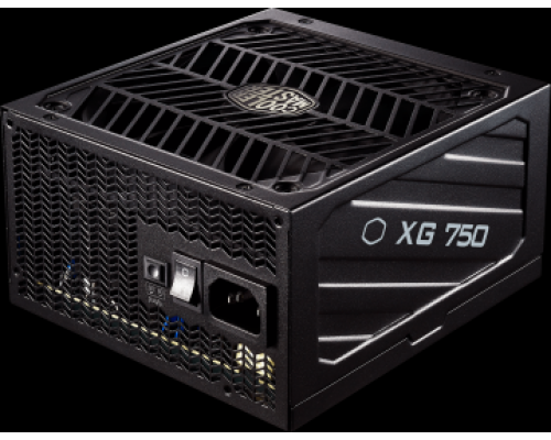 Блок питания Power Supply Cooler Master XG750 Plus Platinum, 750W, ATX, 135mm, 24pin, 12xSATA, 4xPCI-E(6+2), APFC, RGB, 80+ Platinum, Full Modular