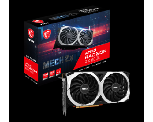 Видеокарта Radeon RX 6600 MECH 2X 8G