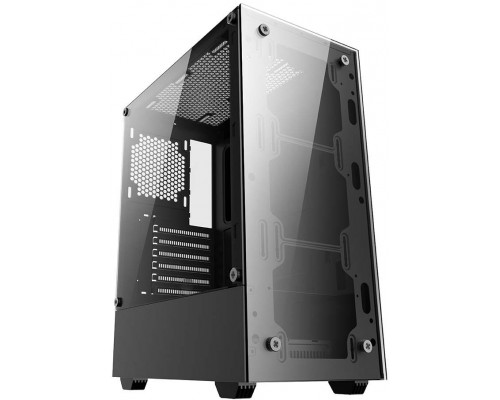 корпус для ПК без БП/ PC CASE HIPER HG302 SHADOW (w/o PSU, USB+HD audio, W/O fan) BLACK