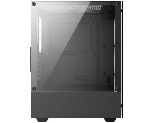 корпус для ПК без БП/ PC CASE HIPER HG302 SHADOW (w/o PSU, USB+HD audio, W/O fan) BLACK