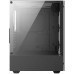 корпус для ПК без БП/ PC CASE HIPER HG302 SHADOW (w/o PSU, USB+HD audio, W/O fan) BLACK