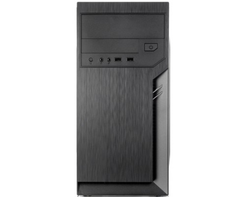 Корпус Case Foxline FL-702, mATX, 1x5.25EXT, 1x3.5EXT, 2x3.5INT, 2xUSB3.0, HDA, no FAN, no PSU, no pwr cord