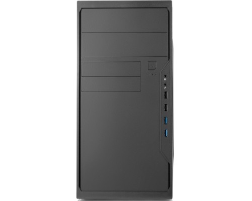 Корпус Case Foxline FL-733R-FZ450R-U32-NRP mATX case, black, w/PSU 450W 12cm, w/2xUSB2.0, w/2xUSB3.0, w/P-lock, w/E-lock support, w/rear LED lighting button, w/pwr cord, w/o FAN