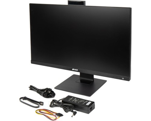 платформа моноблока/ AIO HIPER Office HO-K6-FL-H510-B, 23,8''display IPS (1920x1080), m/b Intel H510, no CPU, no RAM(DDR4 SO-DIMM 2133 МГц-3200 МГц), no HDD, w/ODD, 1*HDMI, 1*VGA, 1*DP, 4*USB3.0, 1*RJ45 ,1*USB Type-C, 1*USB2.0, cardreader, AUDIO IN/O