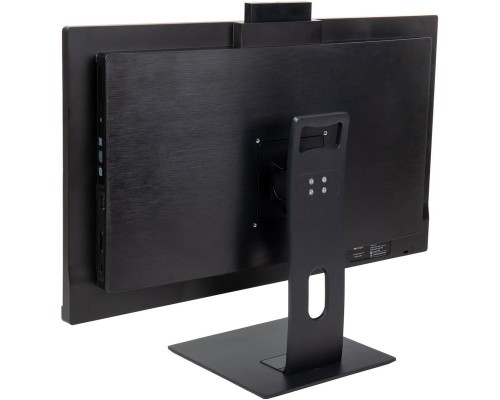 платформа моноблока/ AIO HIPER Office HO-K6-FL-OEM-B, 23,8''display IPS (1920x1080), no m/b, no CPU, no RAM, no HDD, w/ODD, 2*USB2.0, 1*USB type-C,  webcam 3.0М + Mic,CardReader,  WiFi+BT, 120W ext. PSU, Black