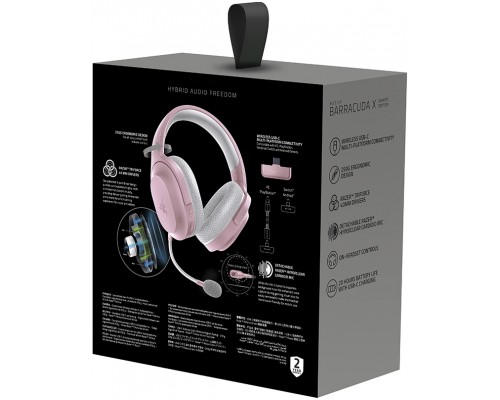 Гарнитура Barracuda X - Quartz Pink/ Razer Barracuda X - Quartz Pink