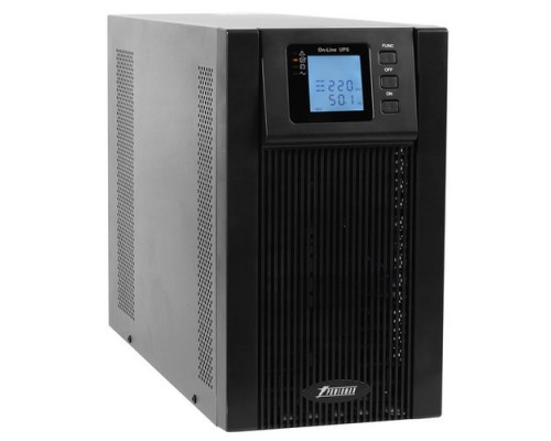 ИБП UPS POWERMAN Online 3000 RT, LCD, dual conversion, 3000VA, 2700W, 8 IEC 60320 C13 sockets, 1 IEC 320 C19 socket, short circuit protection, surge protection, overload, discharge and battery recharge. RJ11 / RJ45. Interfaces USB, RS232, SNMP, EPO.