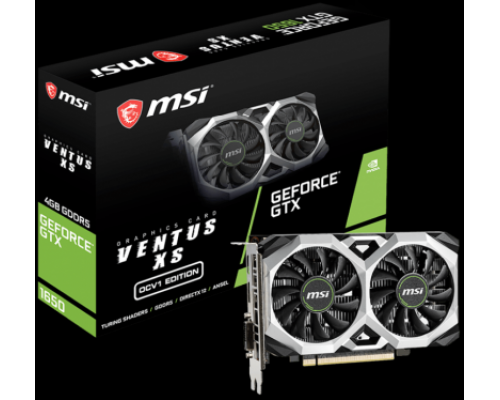 Видеокарта GeForce GTX 1650 VENTUS XS 4G OCV1