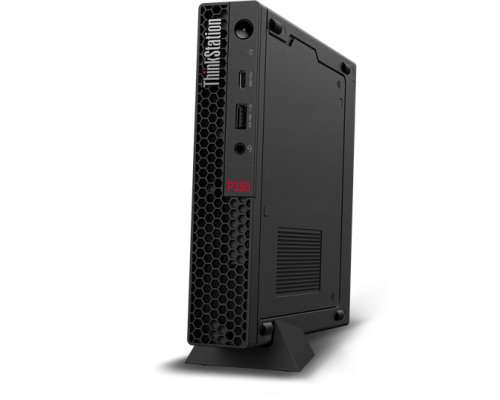 Рабочая станция/ Lenovo ThinkStation P350 tiny, i7-11700T, 1 x 16GB DDR4 3200 SoDIMM, 512GB_SSD_M.2_PCIE_Gen_4, T600 4GB GDDR6 4x miniDP, 170W, W10_P64-RUS